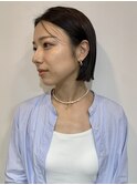 似合わせカット/メルティカラー/ウェーブミディアム/着物