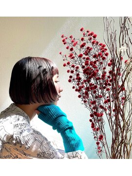 ビューティブロー ビービー(Beauty Blow B.B) ミニボブハイライトダブルカラーショートバング