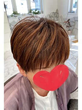 サロンドノア(Salon de NoA) ショートヘア×ツーブロ