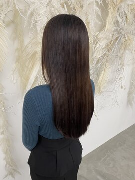 イレス 新札幌店(IRESU) ドレスヘア/ショコラアッシュ/弱酸性縮毛矯正