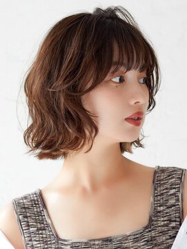 ラフィス ヘアーピュール 梅田茶屋町店(La fith hair pur) 【La fith】モカベージュ×ゆるふわミディアム