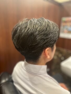 プレミアムバーバー 銀座店(PREMIUM BARBER produce by HIRO GINZA) 王道7：3スタイル