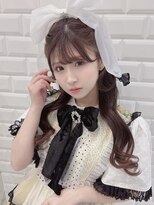 お嬢さまハーフアップ＊まゆ