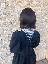 サロンドウィズ 本店 本八幡(Salon de With)&nbsp;ぱつっとボブ/切りっぱなしボブ◎30代40代50代