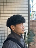 スウェル 船橋店(Swell)&nbsp;ウルフ/アッシュブラック/カルマパーマ/ベリーショート/船橋1