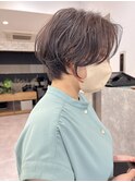 丸みショート/パーマ/アースカラー[横浜駅]