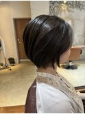 ナチュラルショートボブ