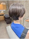 大人かわいい丸みショート20代30代40代 池袋 目白