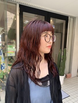 バイブス バイ ケンジ(vibes by KENJE) オン眉　前髪