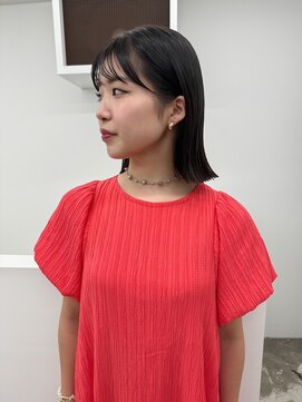 マスタード(MASTARD) 20代30代40代ショートボブウルフカット前髪レイヤーイメチェン