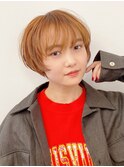 【Say.福岡】ショート×ハニーベージュ×レイヤー×ダブルカラー