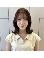 トッカ ヘアアンドトリートメント 千葉店(tocca hair&treatment)&nbsp;小顔顔まわり×くびれレイヤー×透明感アッシュカラー