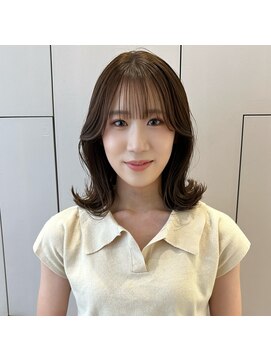 トッカ ヘアアンドトリートメント 千葉店(tocca hair&treatment) 小顔顔まわり×くびれレイヤー×透明感アッシュカラー