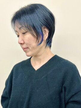 モリオ(morio) ＊くびれショート大人可愛い黒髪ショート前下がり前髪30代40代2