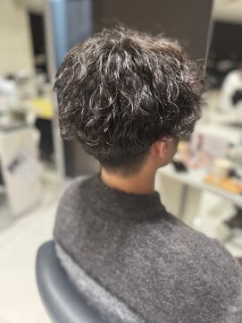 アヴァンスクロス あべのルシアス店(AVANCE. CROSS) 刈り上げマッシュ×波巻きパーマ