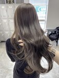春カラー くすみカラー グレージュカラー 透明感カラー