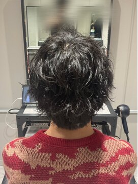 ロルカ 池袋店(Rolka) 【波巻きスパイラル】マッシュ/メンズパーマ/メンズカット/池袋