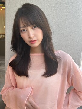 ユーフォリア 渋谷グランデ(Euphoria SHIBUYA GRANDE) ショコラブラウン ブラウンカラー 顔まわりカット