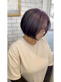 ＊THE  RIRE.  切りっぱなしボブ×アウターカラー＊