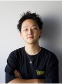 メンズスパイキーショート無造作ショートビジネス