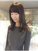 顔まわりレイヤー／レイヤーカット／20代