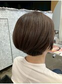 360°美シルエット◎後頭部ふんわり丸みショートボブ