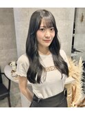くびれヘア/レイヤーカット/顔まわりカット【lana hair/新宿】