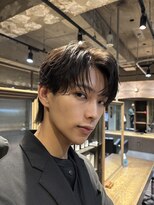 メンズココ メンズパーマ 韓国ヘア 日本橋店(MENS COCO)&nbsp;ニュアンスセンターパート