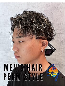 スカイ(SKY) ツイスパ/波巻き/眉毛/バーバー/ニュアンスパーマ/ブリーチ