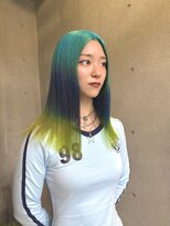 ヴァーディ オモテサンドウ(Vardy omotesando)&nbsp;グラデーションカラー・エンドカラー・派手髪・裾カラー