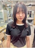Lomalia表参道ケアカラー顔まわりレイヤーカット