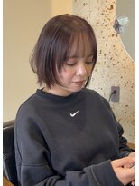 ティム(tim)&nbsp;airiレイヤーカット/ボブレイヤー/ココアブラウン/チョコブラウ