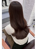 シェノン 西梅田(CHAINON)&nbsp;シアーな透明感カラー×小顔みえ似合わせレイヤー【梅田】