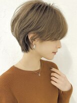 ウィールールピヴォクロス(WE RULE pivot cross)&nbsp;. 大人可愛い丸みショートボブ/透明感グレージュ