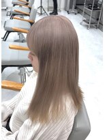 グラムテン 西尾店(gram)&nbsp;ハイトーン_髪質改善_ミルクティベージュ_ケアブリーチ_10