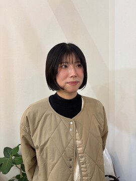 エフ ヘアーアンドリラクゼーション(F. hair & relaxation) 暗めカラーぷつbob