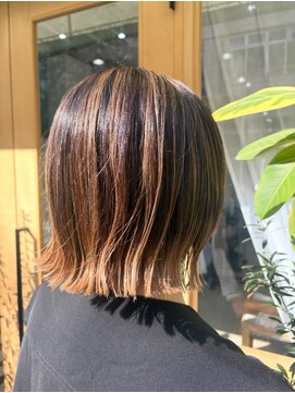 サンクチュアリ ウィズエデン 京橋店(Sanctuary with eden) ぱつっとボブ