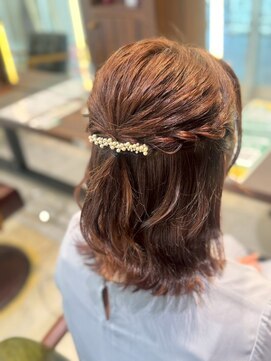 リック(Ric by KENJE) ハーフアップ♪♪