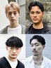 【贅沢フルコース】メンズ限定！カット＋パーマ＋カラー＋トリートメント