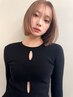 【ケアブリーチ☆】ダブルカラー＋カット＋髪質改善水光ケアアメイジアTR 