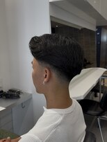 グルーマーズクレッジ 渋谷店(GROOMER/S CREDGE)&nbsp;ニュアンスパーマ/センターパート/メンズパーマ/渋谷