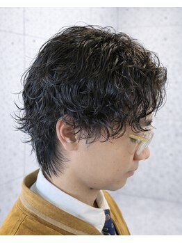 Yula 中野店/メンズ/men'sパーマ/髪質改善の写真/仕事帰りにスマートに立ち寄れる利便性。22時まで対応でライフスタイルに寄り添う[メンズ/髪質改善/中野]