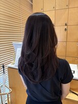 オーガニックエコ 川越(organic+eco)&nbsp;20代30代夏レイヤーカット/イルミナカラーブラウン/髪質改善