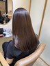 【広がり抑える◎】カット＋ケアカラー＋髪質改善HITAトリートメント￥21,000