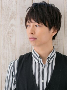 モッズヘア メン 上尾東口店(mod's hair men) ダウンバングビジカジ王道リクルートメンズショート20代30代a1