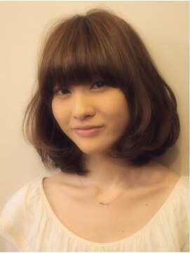 フローレント(florent) 「厚みのかわいさがポイント!」ゆるフワロングボブ