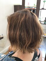 カナオア ヘアーデザイン(kanaoa hair design)&nbsp;波ウェーブボブ