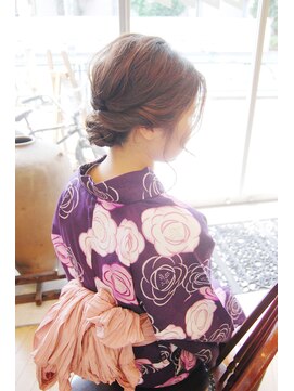 ベル(BELL) ふんわりシンプル浴衣アップ【BELL桜新町/用賀】