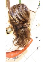 ネオリーブチノ 登戸店(Neolive cino)&nbsp;【neolive cino】ゆるふわハーフアップアレンジ☆
