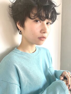 プフ 伏見(puf) ＜puf＞くせ毛風ショート  /伏見/丸の内/国際センター/髪質改善/